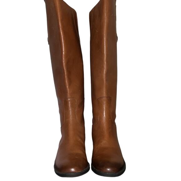 Sam Edelman Penny 2 Wide Shaft Leather Equestrian Boots Size 4 NWOB Excellent - Picture 4 of 7